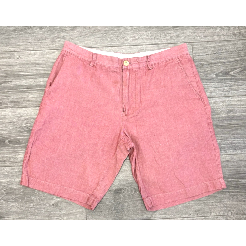 J.Crew Men's‎ Cotton Chino Shorts Casual Summer Preppy Resort Wear Red 33